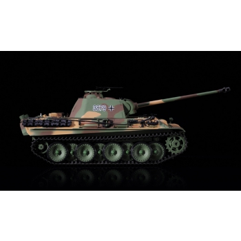 Ferngesteuerter Panzer ASG/IR/Sound/Rauch 1:16 German Panther Type G RTR 2,4Ghz - Heng Long 3879-1U (S)